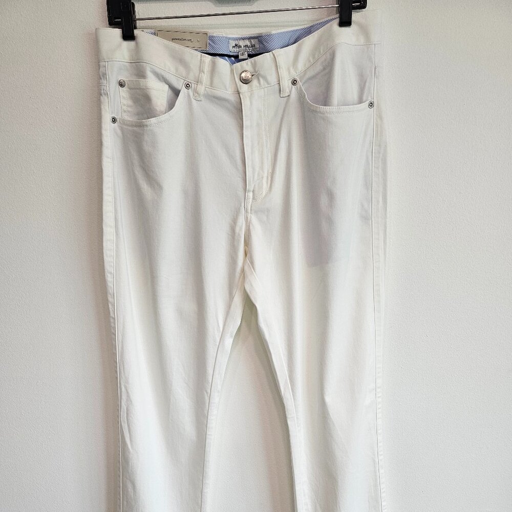 Peter Millar Ultimate Sateen Five Pocket Pants 33W, NWT